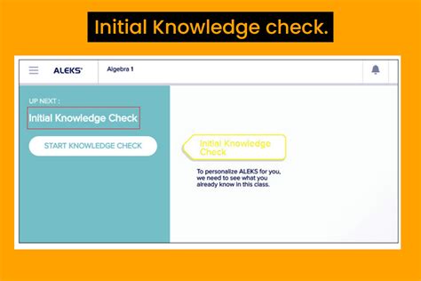 Aleks Initial Knowledge Check Answers Chemistry