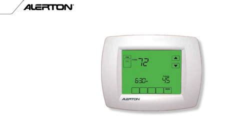 Full Download Alerton Thermostat User Manual 