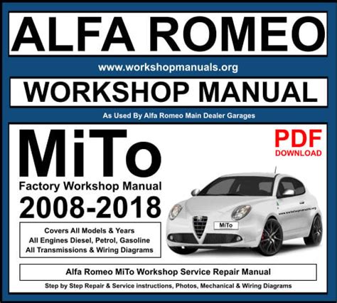 Full Download Alfa Romeo Mito Manual Download 