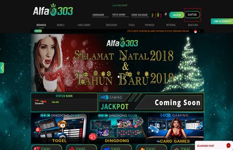 Alfa303gaming  Situs Judi Poker  Togel Singapura  Togel Hongkong - Alpa303
