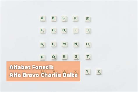 ALFABET ALFA BRAVO：What are the words for the military alphabet?