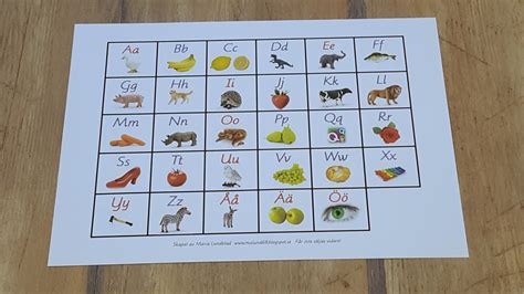 alfabetet spelet