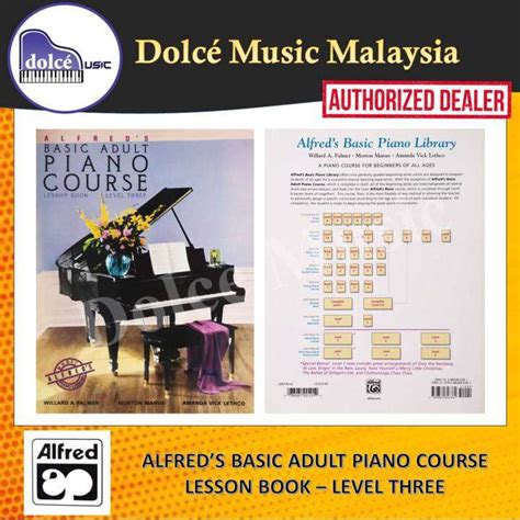 alfred piano lesson level three