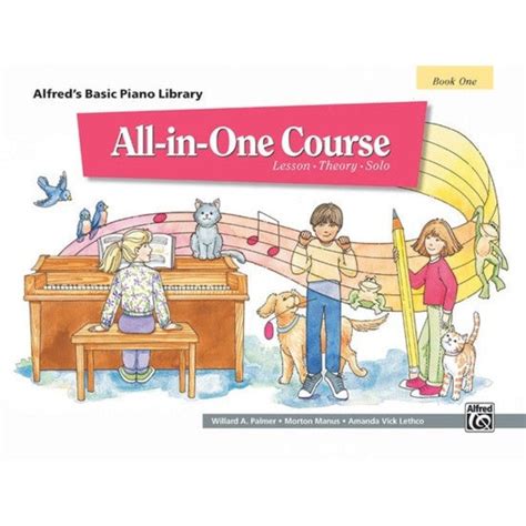 alfred s basic all in one course bk 1 lesson theor