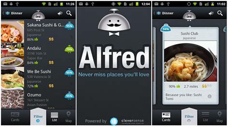 Alfred local recommendations app gets redesigned for Android launch  9to5Google