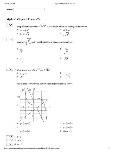 Algebra 1 Chapter 9 Polynomials And Factoring Prentice Hall Mathematics