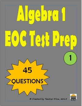 Algebra 1 Eoc Test Prep Packet Answers