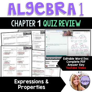 Algebra 1 Quiz 1 Obj 4b
