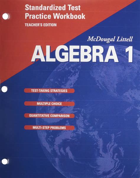 Algebra 1 Standardized Test Practice Workbook Answers
