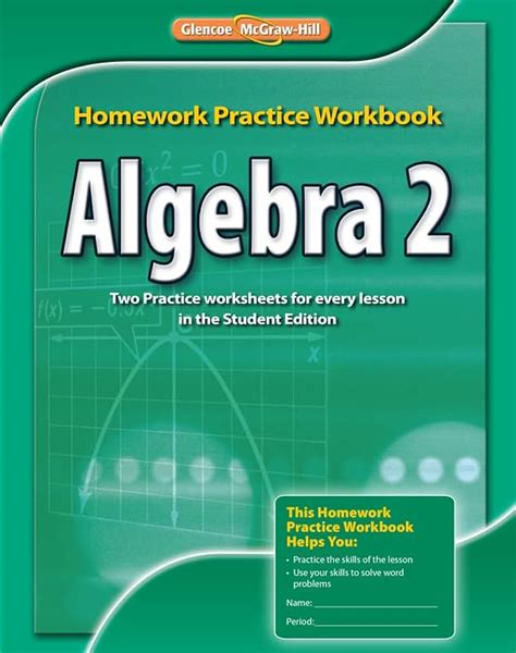 Algebra 2 Homework Practice Workbook Answers Keys
