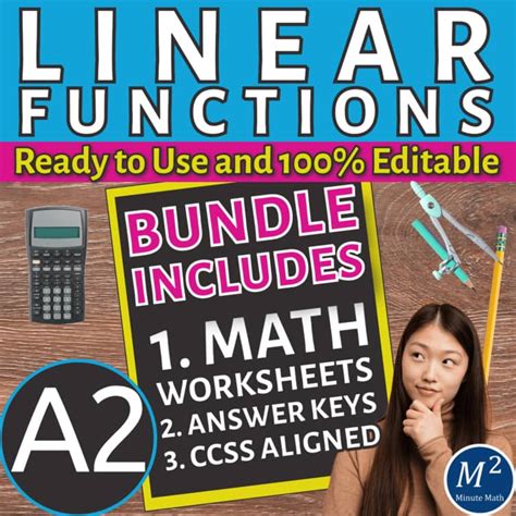 Algebra 2 Linear Functions Answer Key