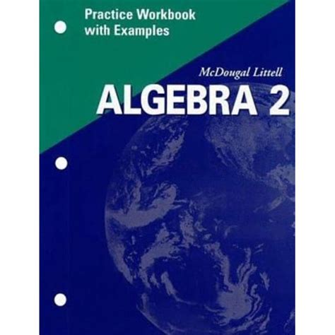 Algebra 2 Practice B Workbook Answers Mcdougal