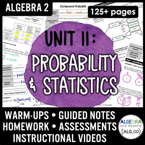 Algebra 2 Probability Notes 4 Probability Two Way
