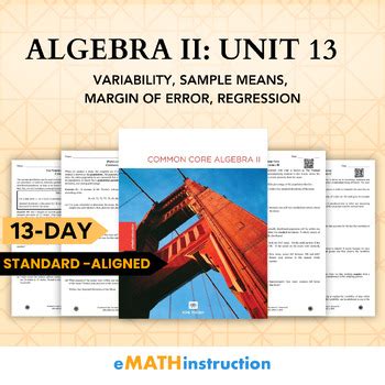 Algebra 2 Unit 13 Lesson 3 Answers