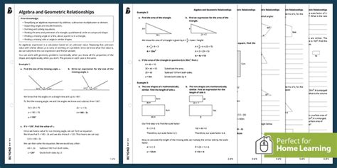 Algebra And Geometric Relationships Worksheet Twinkl Reasoning In Algebra And Geometry Worksheets - Reasoning In Algebra And Geometry Worksheets