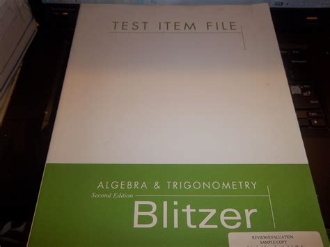 algebra and trigonometry blitzer test bank