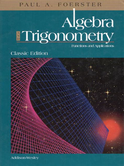 Algebra And Trigonometry Functions Applications Answers