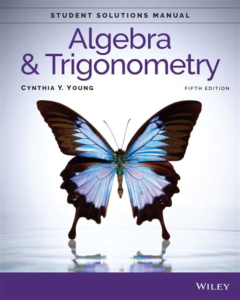 Algebra And Trigonometry Student Solutions Manual
