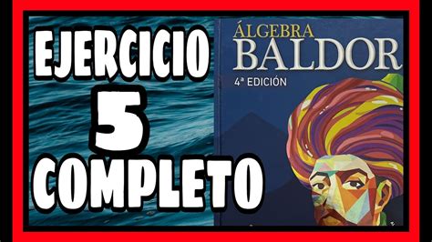 Algebra Baldor 5