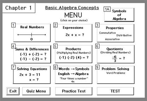 Algebra Concepts And Applications Practice Workbook Answers