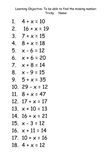 Algebra For Year 5   5 Most Important Questions In Algebra For This - Algebra For Year 5