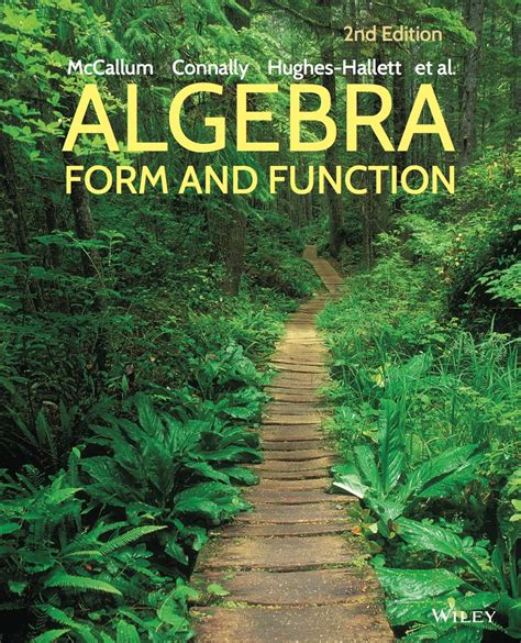 Algebra Form And Function 2nd Edition
