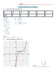 Algebra Ii Notes Chapter 6 Quadratic Functions And