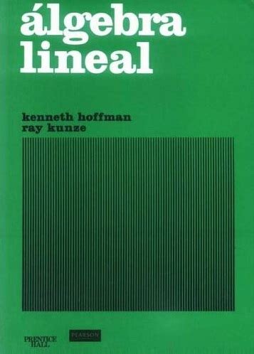 Algebra Lineal Hoffman