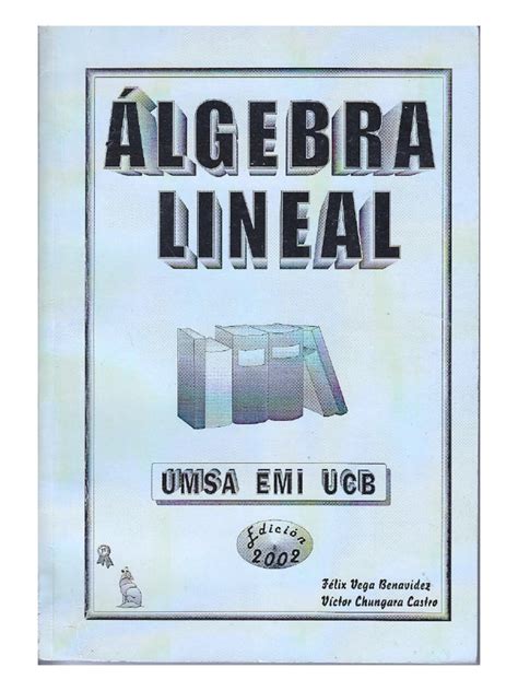 algebra lineal victor chungara pdf