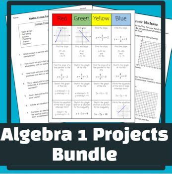 Algebra Project Based Learning