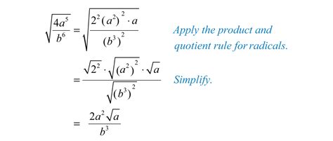 Algebra Radical Expressions