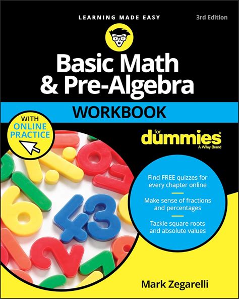 Algebra Workbook For Dummies