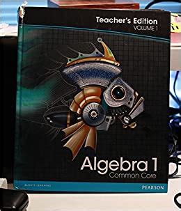 Read Algebra 1 Common Core Pearson Teacher39S Edition 