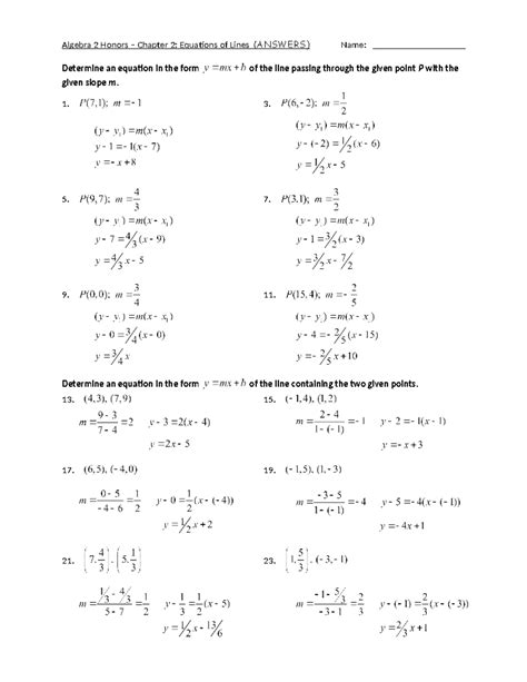 Read Algebra 2 Honors Practice Workbook Answer 