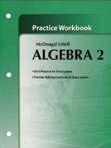 Read Algebra 2 Practice B Workbook Answers Mcdougal 