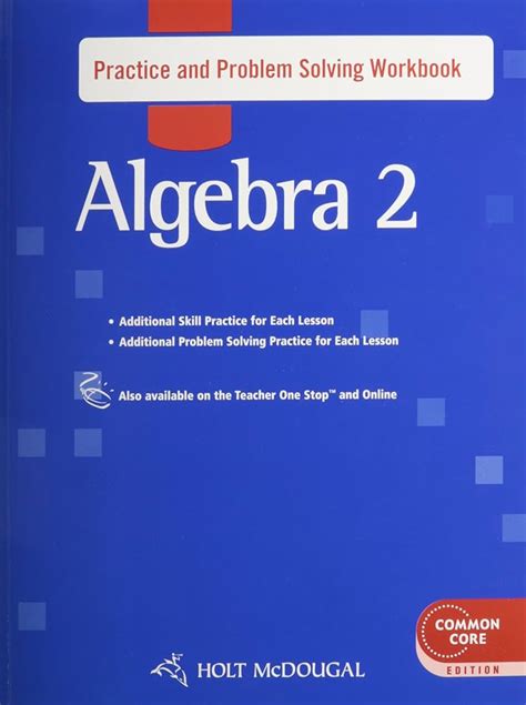 Read Algebra 2 Practice Problem Solving Workbook Answers 