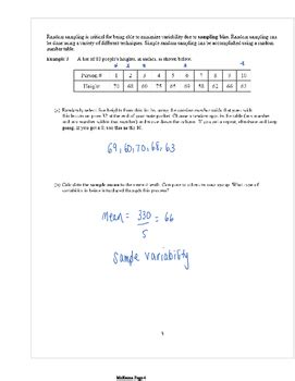 Download Algebra 2 Statistics Unit Answer 