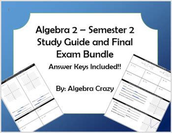 Read Online Algebra 2 Study Guide 2Nd Semester 