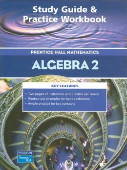 Read Algebra 2 Study Guide And Practice Workbook Answers 