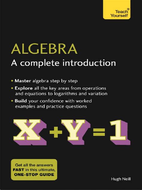 Read Algebra A Complete Introduction Teach Yourself 