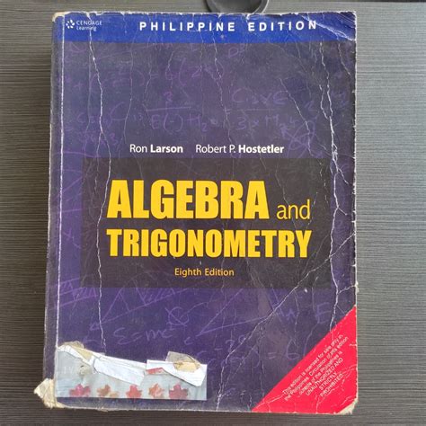 Read Online Algebra And Trigonometry 8Th Edition 