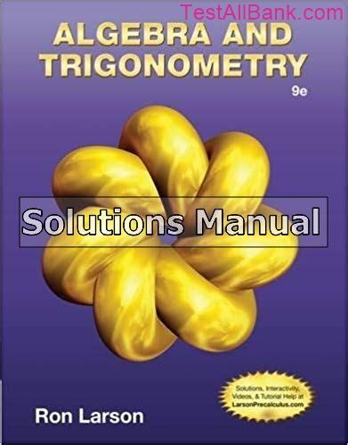 Read Online Algebra And Trigonometry 9Th Edition 