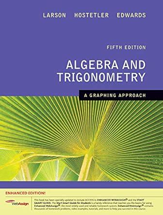 Read Online Algebra And Trigonometry Larson Hostetler 7Th Edition Online 