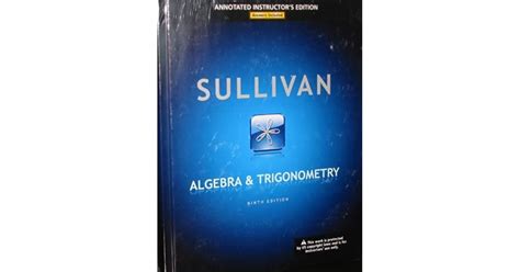 Download Algebra And Trigonometry Sullivan 9Th Edition Answers 