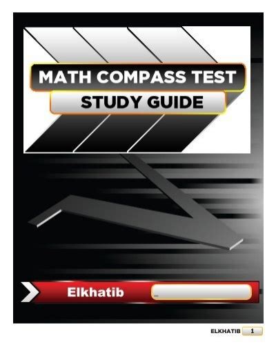 Read Algebra Compass Test Study Guide 