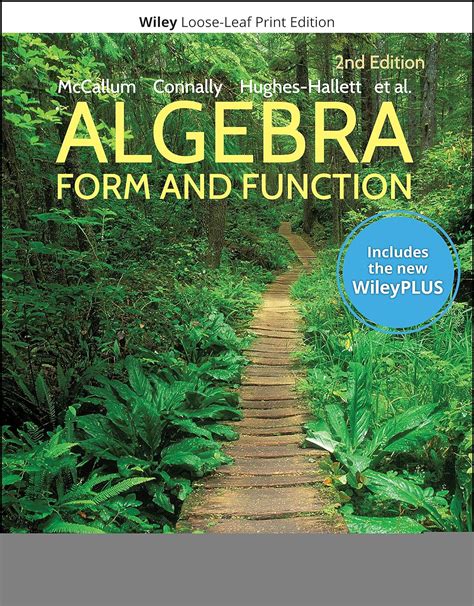 Read Algebra Form And Function Rar 