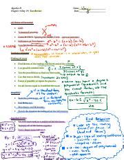 Read Algebra Ii Chapter 6 Polynomials Test Error Analysis 3 