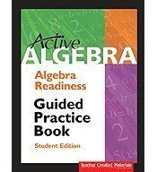 Read Online Algebra Readiness Guided Practice Answer Key 