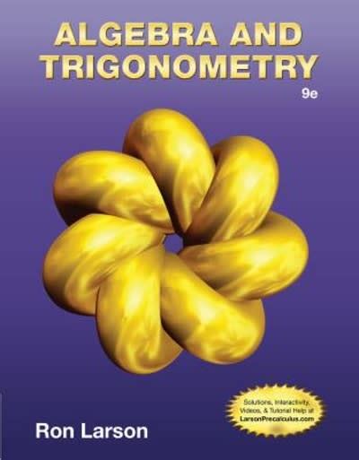 Download Algebra Trigonometry 9Th Edition Ron Larson File Type Pdf 