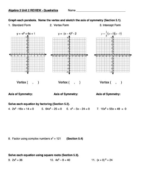 Full Download Algebra2 Chapter 5 Quiz2 
